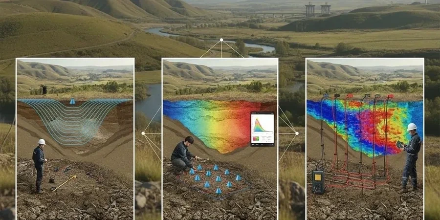 Seismic Tomography (Refraction/Reflection) in Portsmouth: Ground Bedrock Profiling